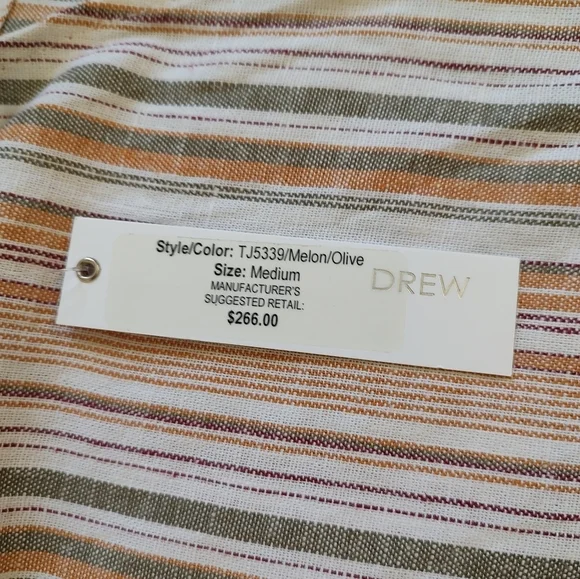 Drew Anthropologie Striped Linen Blend Sleeveless Raw Hem Jumpsuit - Picture 7 of 9